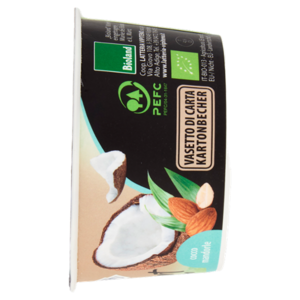 Sterzing Vipiteno bio yogurt da latte fieno cocco mandorle 170 g