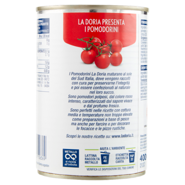 La Doria Pomodorini Dolci di Natura 400 g