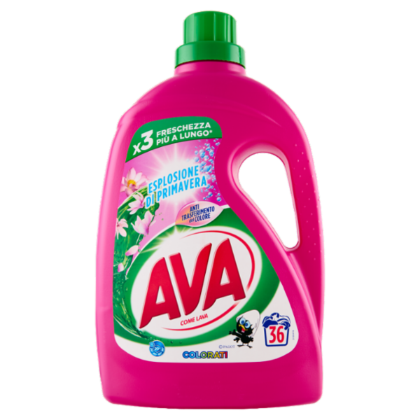 Ava Detersivo lavatrice Esplosione di Primavera 36 lavaggi 1,8 L