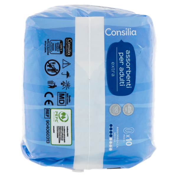 Consilia Pannolini per Incontinenza Misura Extra 10 pezzi