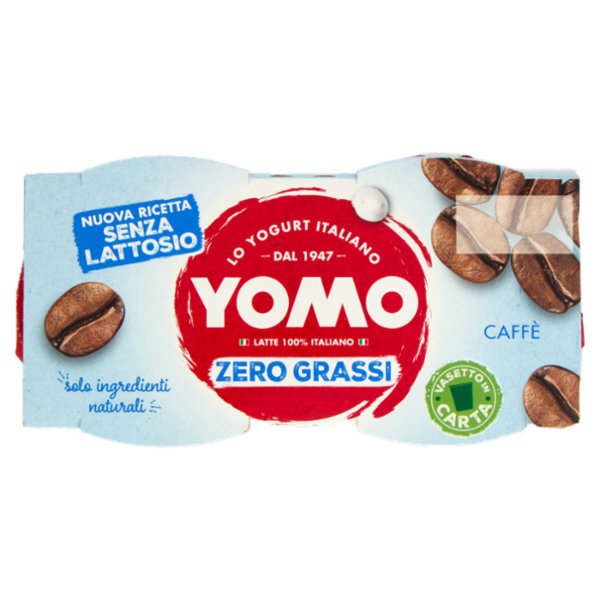 Yomo Zero Grassi Caffè 2 x 125 g