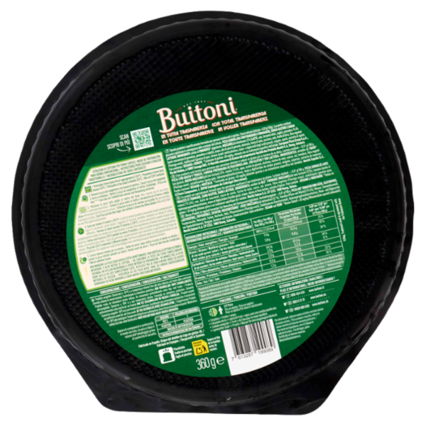 BUITONI Forno di Pietra Margherita Senza Glutine e Senza Lattosio Pizza Surgelata 1 pizza 360g