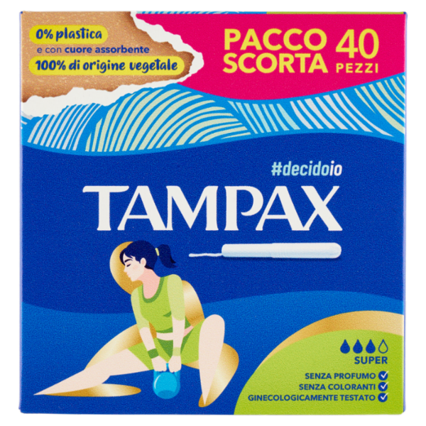 Tampax Super 40 pz
