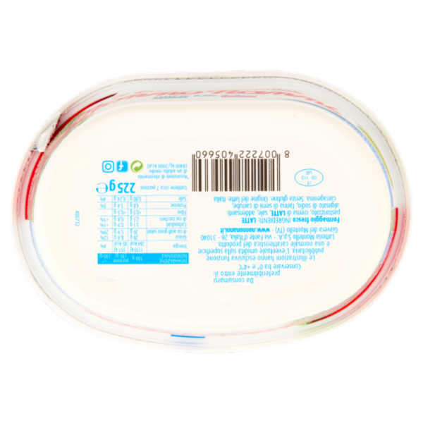 Nonno Nanni il fresco spalmabile 225 g