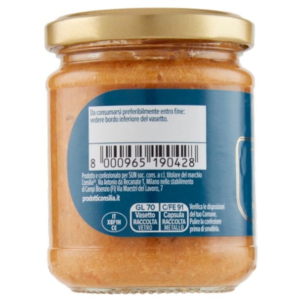 Consilia Optima Sugo di Orata con Pomodorini e Olive Taggiasche 180 g