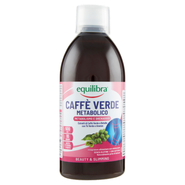 equilibra Caffè Verde Metabolico Metabolismo e Drenaggio 500 ml