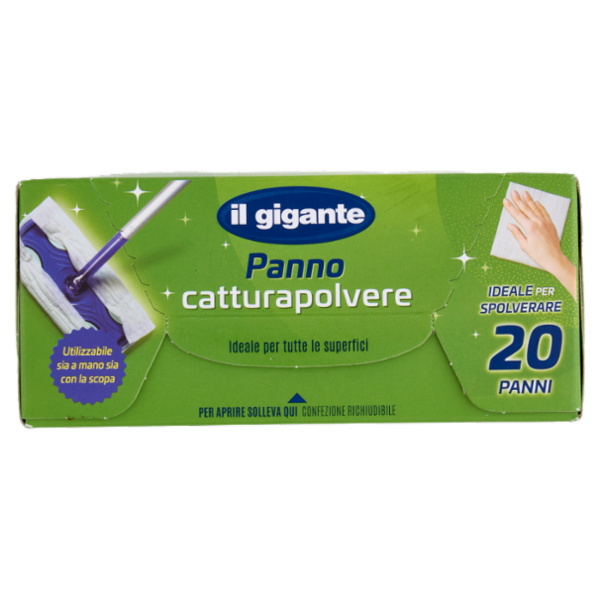 IL GIGANTE Panno catturapolvere 20 pz