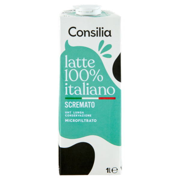 Consilia Latte Uht Microfiltrato Scremato 1 L
