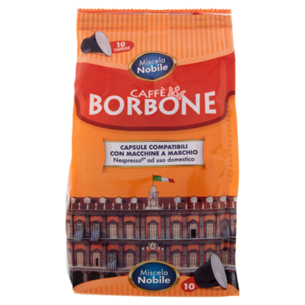 Caffè Borbone Miscela Nobile Capsule Compatibili Nespresso* 10 x 5 g