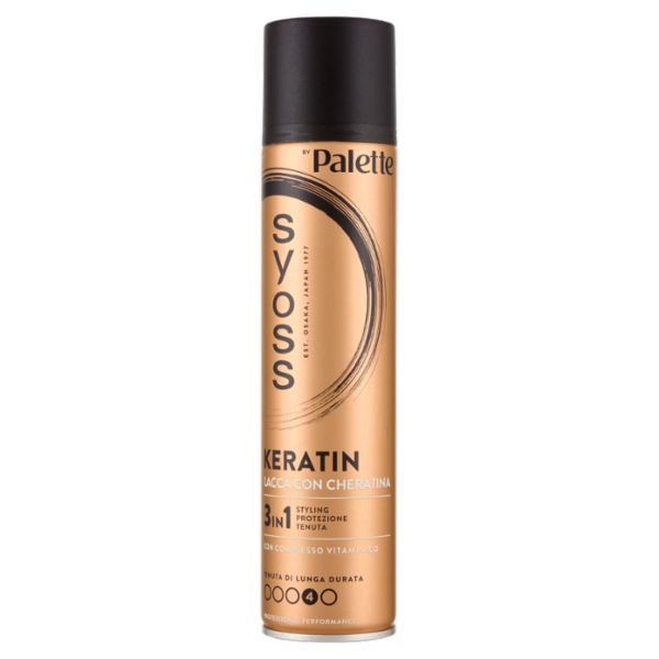 Syoss By Palette Keratin Lacca con Cheratina 300 ml