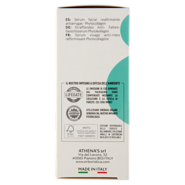 l'Erboristica antietà globale Siero Viso Concentrato Antirughe Rassodante 30 ml