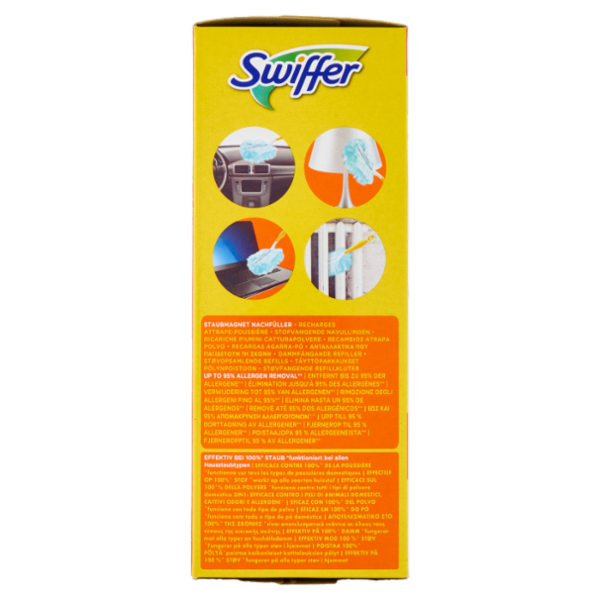 Swiffer Duster Cattura Polvere - Ricarica 14 Piumini per spolverare
