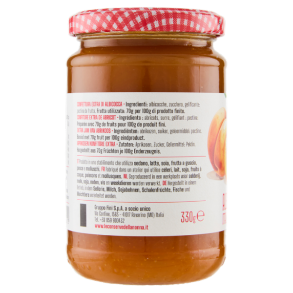 Le Conserve della Nonna Albicocca Italiana 330 g