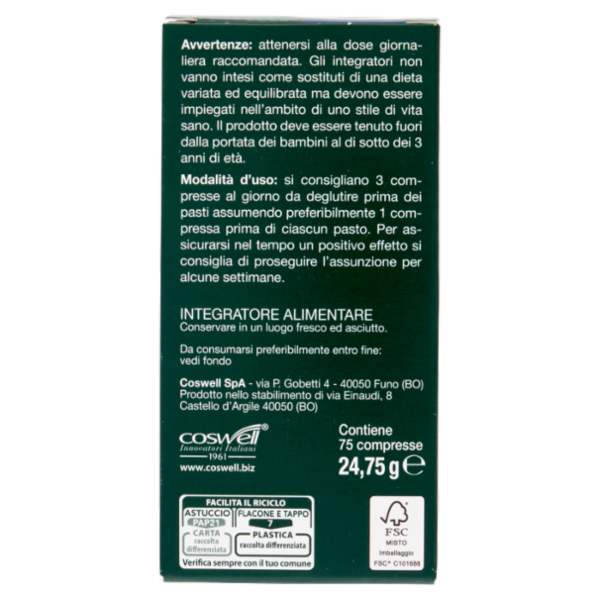 L'Angelica Advance Mirtillo 75 compresse 24,75 g