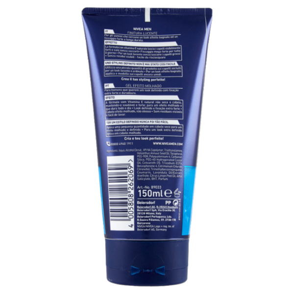 Nivea Men Craft Stylers Aqua Shiny Effect Gel 150 ml
