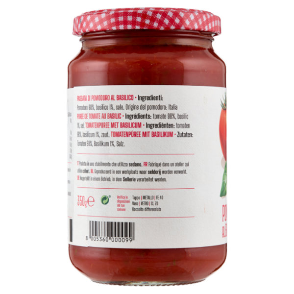 Le Conserve della Nonna Pomodoro al Basilico 350 g