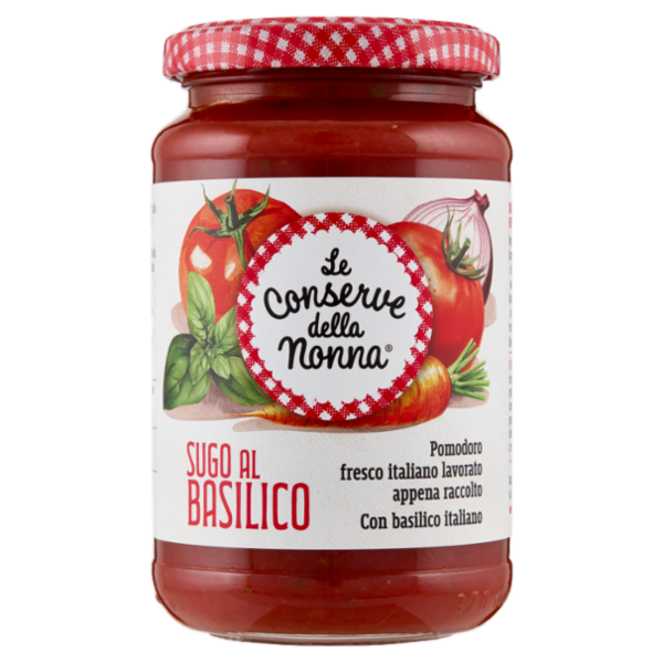 Le Conserve della Nonna Sugo al Basilico 350 g