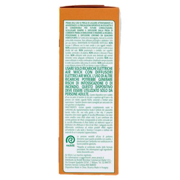 Air Wick Diffusore di Fragranza con oli essenziali Dolce Vaniglia e Burro di Karitè 19 mL