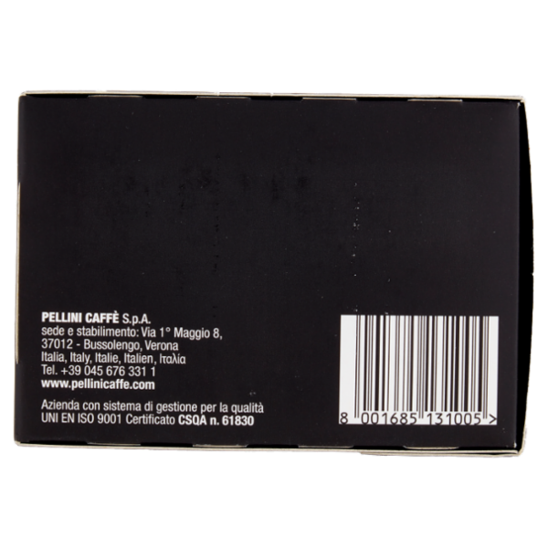 Pellini Top Miscela 100% Arabica Compatibili Nespresso* 30 Capsule 165 g