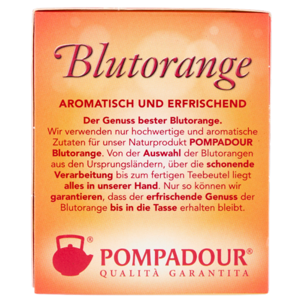 Pompadour Arancia Rossa Bio 18 x 2,8 g