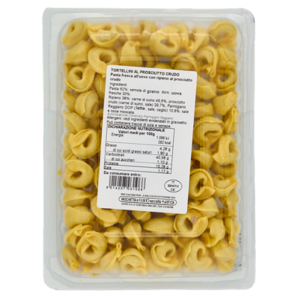 Luciana Mosconi La Pasta Fresca Tortellini al Prosciutto Crudo 250 g