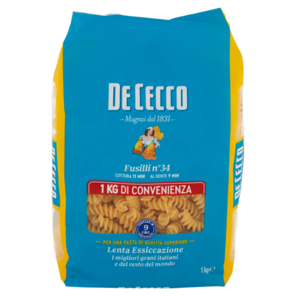 De Cecco Fusilli n°34 1 kg