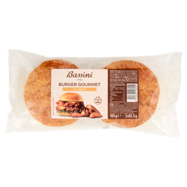 Bassini Burger Gourmet al Mais 2 x 82,5 g