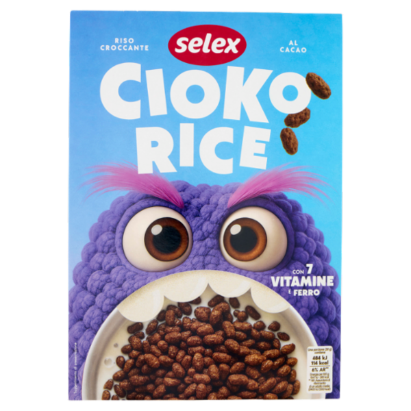 Selex Cioko Rice Riso Croccante al Cacao 375 g