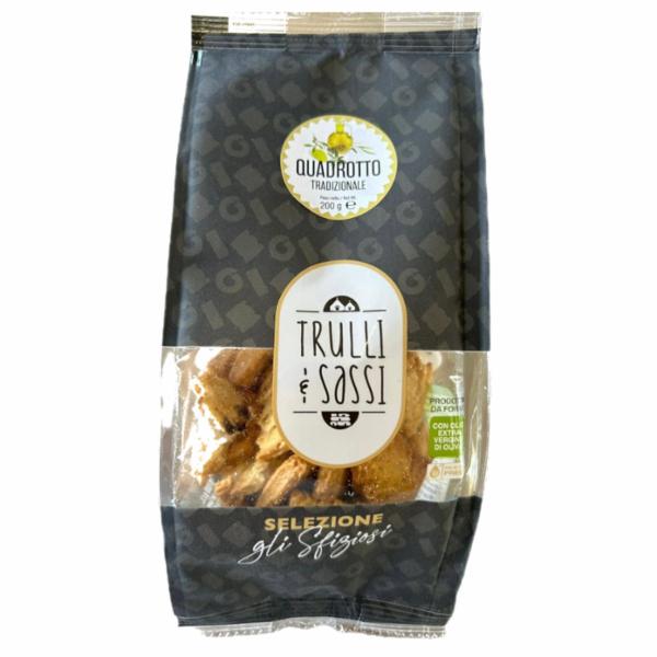 Granai Del Sud Quadrotti Tradizionali Con Olio Extra Vergine Di Oliva 200 G