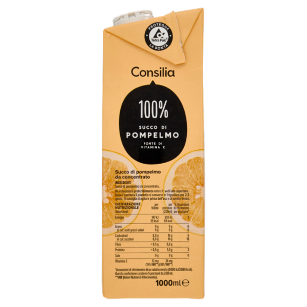 Consilia Succo 100% Pompelmo 1 L