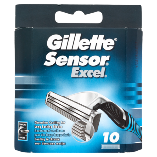 Gillette Sensor Excel - 10 lame di ricambio