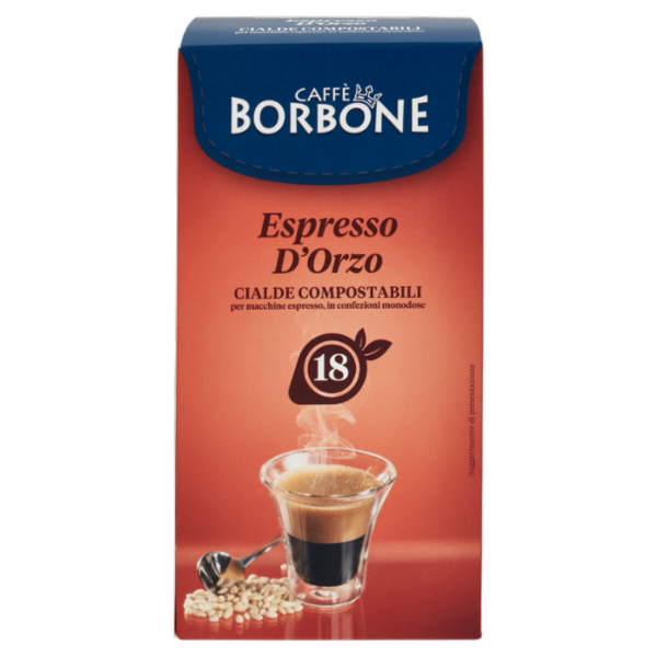 Caffè Borbone Espresso d'Orzo Cialde Compostabili 18 x 6 g