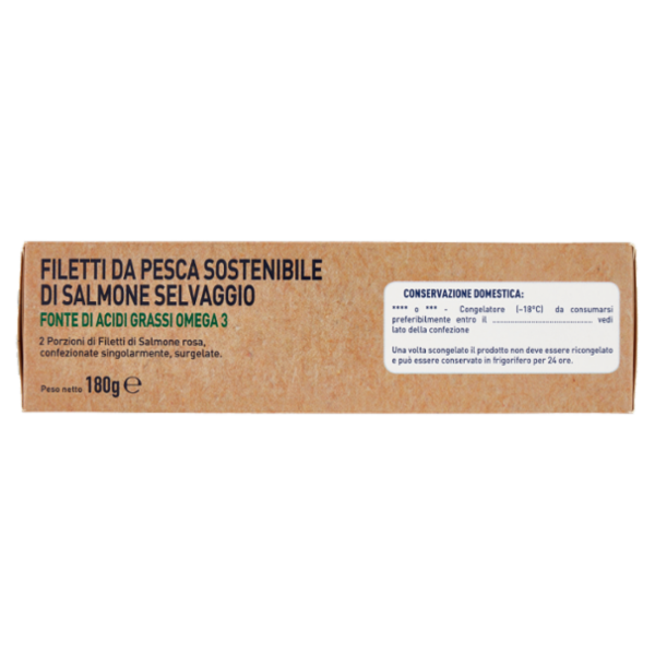 FRoSTA Filetti da Pesca Sostenibile di Salmone Selvaggio 180 g