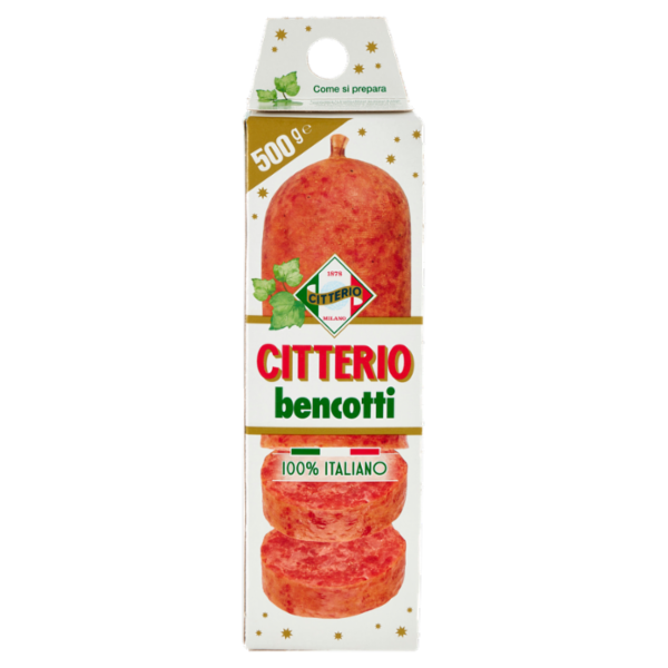 Citterio bencotti cotechino cotto 500 g