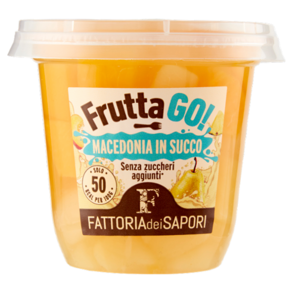 Fattoria dei Sapori Frutta Go! Macedonia in Succo 200 g