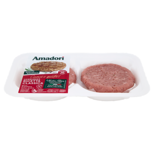 Amadori Hamburger Ricetta Classica 0,204 kg