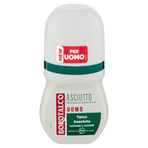 Borotalco Uomo Asciutto Profumo di Borotalco Deo Roll On 50 ml