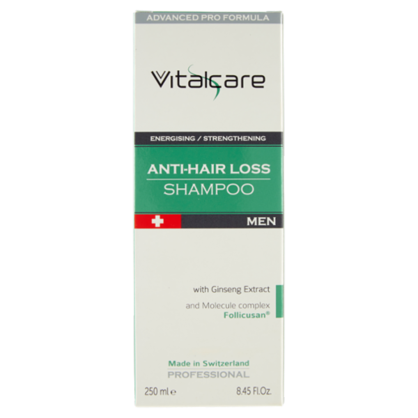 Vitalcare Professional Anticaduta Shampoo Uomo Energizzante Rinforzante 250 ml