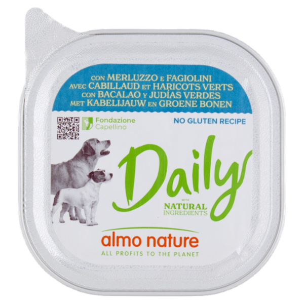 almo nature Daily con Merluzzo e Fagiolini 100 g
