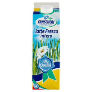 Frascheri Latte Fresco Intero Alta Qualità 1000 Ml