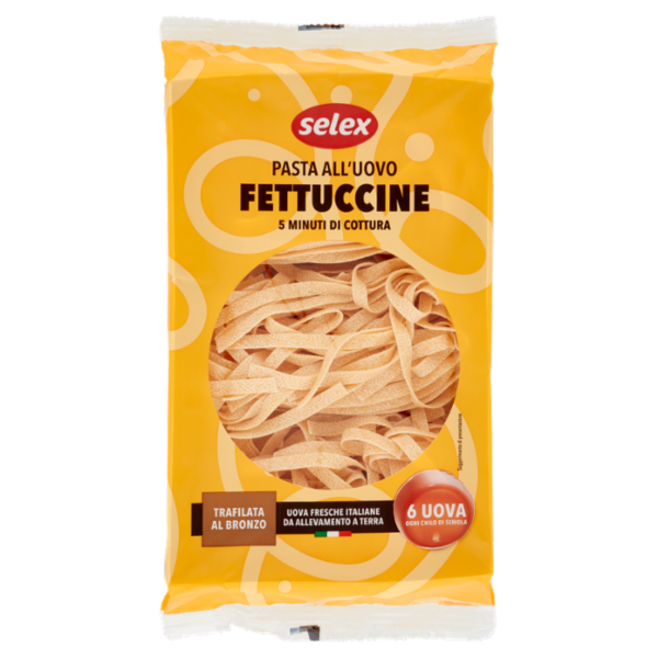 Selex Pasta all'Uovo Fettuccine 250 g