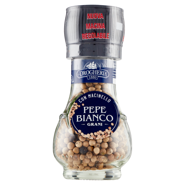 La Drogheria 1880 Pepe Bianco Grani con Macinello 45 g