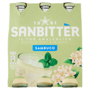 Sanbittèr Sambuco 20cl X3