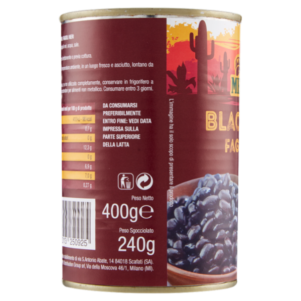 Mexicana Fagioli Neri 400 g