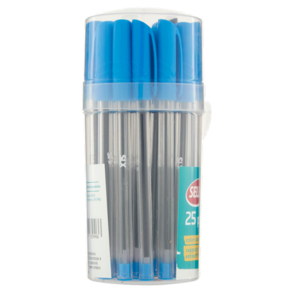 Selex Penna a Sfera Colori Assortiti 25 pezzi