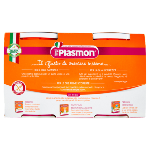 Plasmon Primi Mesi Biscottino Granulato senza glutine 2 x 374 g
