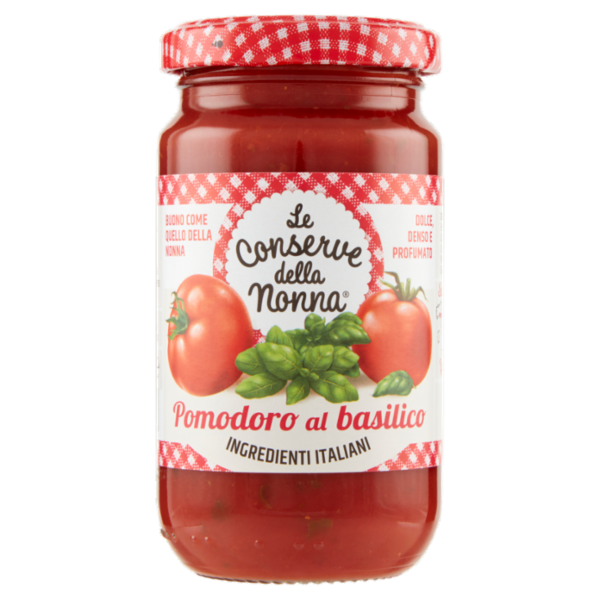 Le Conserve della Nonna Pomodoro al basilico 190 g