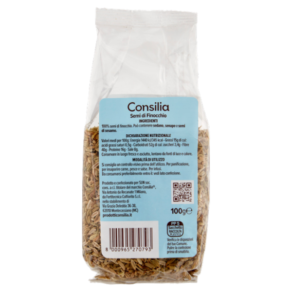 Consilia Semi di Finocchio 100 g