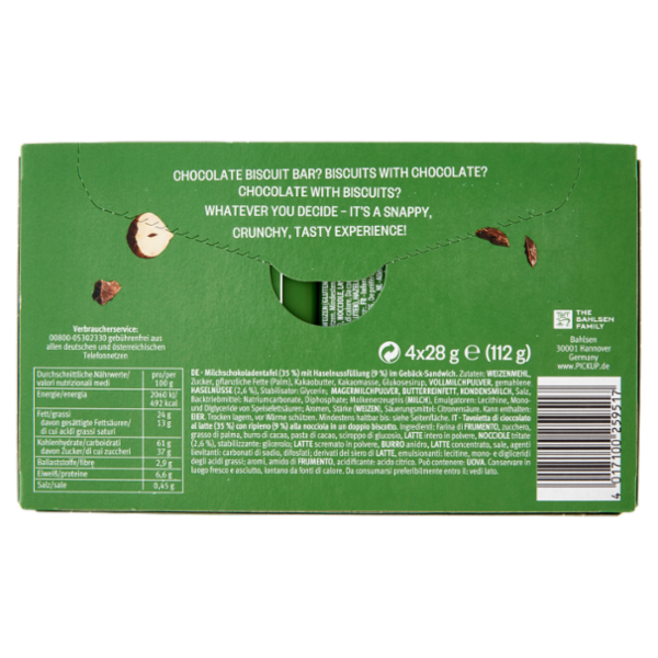 Pick Up! Hazelnut 4 x 28 g