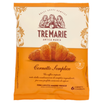 Tre Marie Cornetto Semplice 6 x 55 g